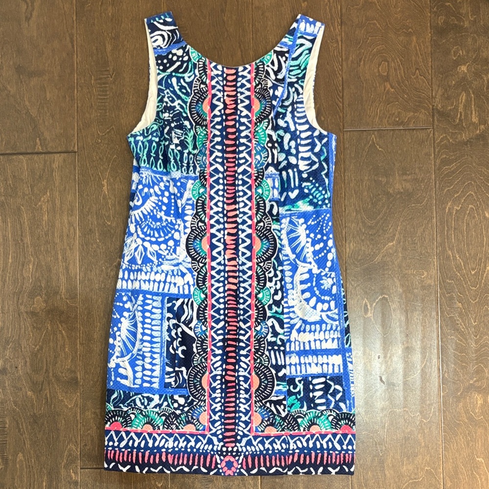 Lilly Pulitzer Mila Stretch Shift Mini Dress